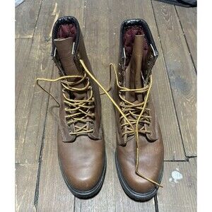 Vintage Red Wing Boots Men’s 8.5 E 08011 Lined Lace Up Boots Oil Resistant